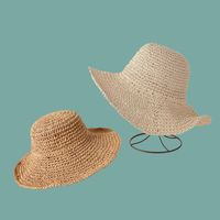 Fashion Big Eaves Sunshade Breathable Straw Hat Wholesale main image 4
