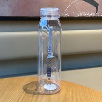 Botella De Plástico Portátil Transparente Coreana sku image 1