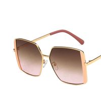 Korean Big Frame Square Sunglasses Wholesale main image 2