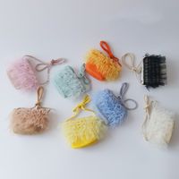 Simple Lace Straw Children's Bags main image 1