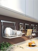 Punch-free Kitchen Rack Wall-mounted Stainless Steel Hook main image 5