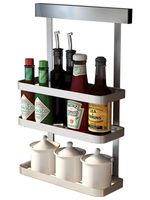 Perforated Stainless Steel Wall-mounted Racks main image 6