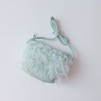 Simple Lace Straw Children's Bags sku image 6