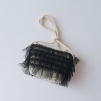 Simple Lace Straw Children's Bags sku image 8