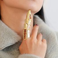 New Fashion Punk  Style Nail Knuckle Joint Ring main image 6