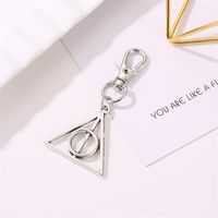 Wholesale Fashion Triangle Pendant Alloy Key Chain main image 4