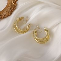 French Style Fashion New Simple Exaggerated Earrings main image 1