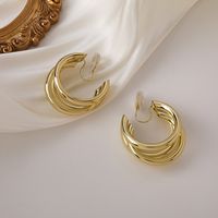 French Style Fashion New Simple Exaggerated Earrings main image 3
