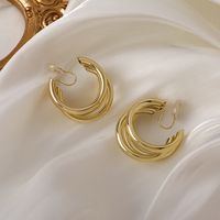 French Style Fashion New Simple Exaggerated Earrings main image 4