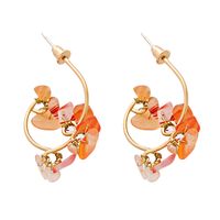 Fashion Stone Flower Geometric Resin Earrings Wholesale sku image 3