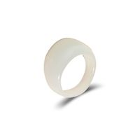 Simple Color Transparent Acrylic Ring Wholesale sku image 2