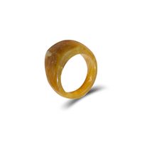 Simple Color Transparent Acrylic Ring Wholesale sku image 4