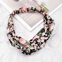 Fashion Chiffon Small Flower Elastic Headband main image 3