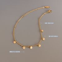 Fashion Disc Tassel Stainless Steel Anklet Wholesale main image 6