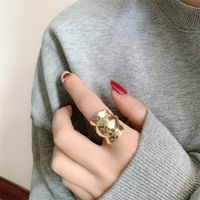 Wholesale Retro Geometric Alloy Irregular Ring main image 2