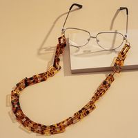 Retro Leopard Print Acrylic Glasses Chain Wholesale main image 4
