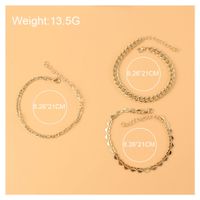 Fashion Heart-shape Multi-layer Alloy Anklet Wholesale main image 6