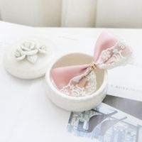 Fashion Simple Style Lace Bow Hairpin main image 5