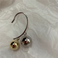Fashion Metal Ball Single Earrings Wholesale sku image 3