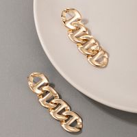 Fashion New Style Simple Metal Chain Earrings main image 5