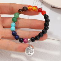 Fashion Colorful Bead Tree Of Life Alloy Bracelet Wholesale main image 1