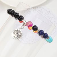 Fashion Colorful Bead Tree Of Life Alloy Bracelet Wholesale main image 4