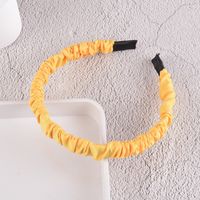 Fashion Candy Color Solid Color Sponge Wide-sided Headband Wholesale sku image 2
