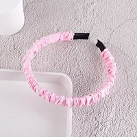 Fashion Candy Color Solid Color Sponge Wide-sided Headband Wholesale sku image 4