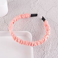 Fashion Candy Color Solid Color Sponge Wide-sided Headband Wholesale sku image 5