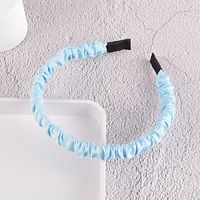 Fashion Candy Color Solid Color Sponge Wide-sided Headband Wholesale sku image 9