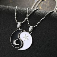 Fashion Tai Chi Gossip Alloy Necklace Wholesale main image 6