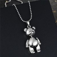 Mode Ours Spaceman Alliage Collier En Gros main image 6