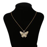 Collier De Zircon Incrusté De Cuivre À La Mode Papillon En Gros main image 6