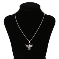 Fashion Eagle Copper Inlaid Zircon Necklace Wholesale main image 6