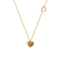 Wholesale Heart Titanium Steel Plating Necklace main image 6