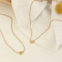 New Fashion Love Five-pointed Star Simple Bead Chain Body Chain main image 5