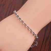 Simple Geometric Stainless Steel Bracelet main image 5