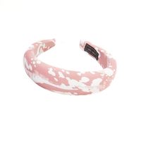 Creative New Fashion Sponge Milk Pattern Sponge Headband main image 6