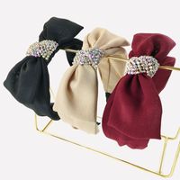 Nouveau Bandeau De Couleur Bonbon Bowknot Strass Mode Coréenne main image 1