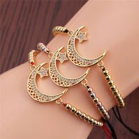 Pulsera Ajustable Fashion Moon Star Zircon main image 1