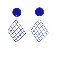 Fashion Plant Resin Geometric Acrylic Earrings main image 4