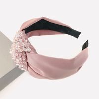 Korea New Fashion Style Fabric Knotted Headband sku image 4