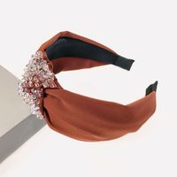 Korea New Fashion Style Fabric Knotted Headband sku image 6