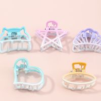 Korean Fashion Style New Alloy Two-color Hair Clip Set main image 7