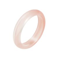 Fashion Korean Style Simple Acrylic Resin Candy Color Ring Set main image 6