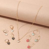 New Korean Fashion Style Butterfly Necklace Earrings Set main image 1