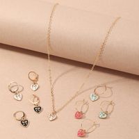 New Korean Fashion Style Butterfly Necklace Earrings Set main image 2