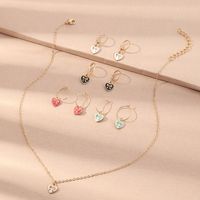 New Korean Fashion Style Butterfly Necklace Earrings Set main image 5