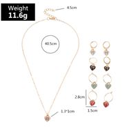 New Korean Fashion Style Butterfly Necklace Earrings Set main image 8