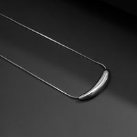 Fashion Geometric Elbow Titanium Steel Necklace Wholesale main image 4